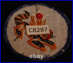 WWII USAAF 14th Army Air Force Flying Tigers SSI Chinese Theater Embroidered