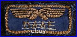WWII USAAF Mediterranean Army Air Force MAAF Bullion Italy Tailored Wings Patch