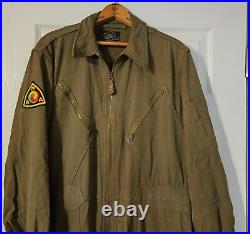 WWII USAAF US Army Air Force Pilot Type L-1 Flight Suit Medium Long with Patch