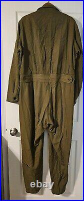 WWII USAAF US Army Air Force Pilot Type L-1 Flight Suit Medium Long with Patch