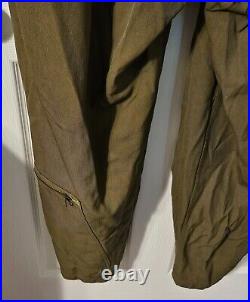 WWII USAAF US Army Air Force Pilot Type L-1 Flight Suit Medium Long with Patch