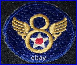 WWII US AAF 8th Army Air Force Mighty Eighth SSI Theater Made Patch, England