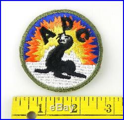 WWII US ARMY ADC ALASKAN DEFENSE COMMAND Patch MILITARY Badge T70a9