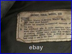 WWII US ARMY AIR CORP UNIFORM, WOOL IKE JACKET, PANTS SHIRT & HAT & Patches Id'd