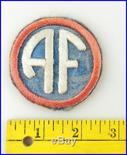 WWII US ARMY ALLIED FORCES HQ GROUND UNIT Patch MILITARY Badge T70f3