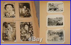WWII US ARMY AMERICAL DIVISION SCRAP BOOK WithPHOTOS PATCHES/INSIGNIA PINS & MORE