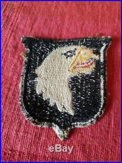 WWII US Army 101st Airborne Patch No Tab