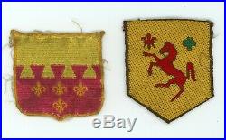 WWII US Army 113th Cavalry Group & 106th Cavalry Regiment patch SSI theatre made