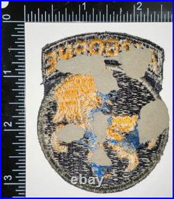 WWII US Army 17th Airborne Division Attached Tab Reversed Talon Black Base Patch