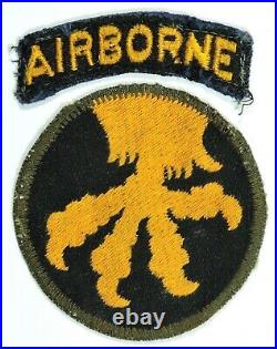 WWII US Army 17th Airborne Shoulder Sleeve Insignia