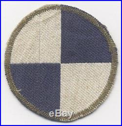 WWII US Army 4th Corps Shoulder Patch Made in Italy