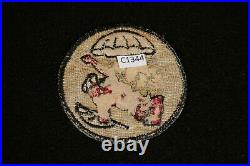 WWII US Army 508th PIR Parachute Infantry Regiment Theater Made Patch Album Rem