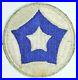 WWII US Army 5th Service Command Shoulder Sleeve Insignia, Colors Inverted
