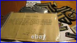 WWII US Army 97th Infantry Division Dog Tags Uniform Patch Medal Ribbons CIB Pin