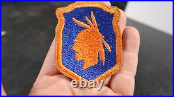 WWII US Army 98th Infantry Division Patch Green Back Greenback