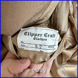 WWII US Army Air Corps 8th AAC Div Named Pilot Patched Uniform Set