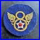 WWII US Army Air Corps 8th Div Theatre Made Felt Patch Original