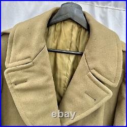 WWII US Army Air Corps Jeep Coat Mackinaw Wool Peacoat Felt Patch