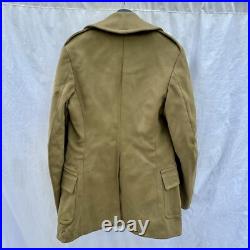 WWII US Army Air Corps Jeep Coat Mackinaw Wool Peacoat Felt Patch