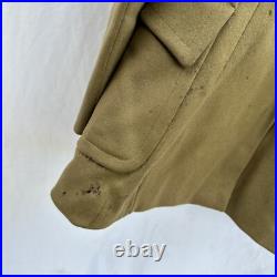 WWII US Army Air Corps Jeep Coat Mackinaw Wool Peacoat Felt Patch