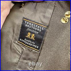 WWII US Army Air Corps Named Officer Uniform Bullion 10th AAC CBI Patches