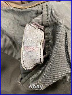 WWII US Army Air Corps Officer Jacket with Bullion Embroidered patch VERY RARE