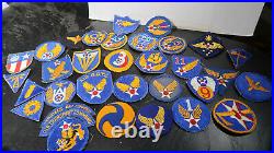 WWII US Army Air Corps Patch Lot 14th 20th 8th and Others