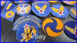 WWII US Army Air Corps Patch Lot 14th 20th 8th and Others