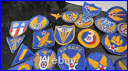 WWII US Army Air Corps Patch Lot 14th 20th 8th and Others