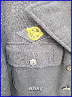 WWII US Army Air Corps Sergeant Uniform CBI Patched Pacific