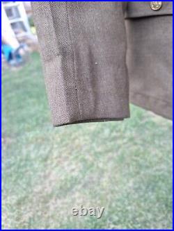 WWII US Army Air Corps Sergeant Uniform CBI Patched Pacific