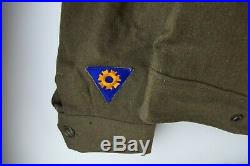 WWII US Army Air Force AAF Full Uniform with Patches, Named, Ike Jacket Pants