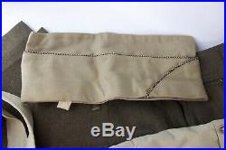 WWII US Army Air Force AAF Full Uniform with Patches, Named, Ike Jacket Pants