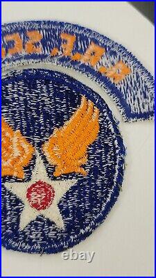 WWII US Army Air Force Patches Tabs WWII complete group