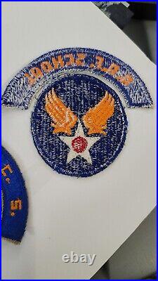 WWII US Army Air Force Patches Tabs WWII complete group