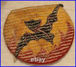 WWII US Army Airborne Pocket Patch Bat Out of Hell Rare