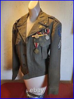 WWII US Army Airways Communication Systems/A. A. C. S Full Bullion Uniform