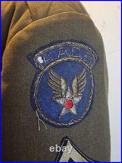 WWII US Army Airways Communication Systems/A. A. C. S Full Bullion Uniform