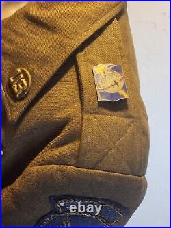 WWII US Army Airways Communication Systems/A. A. C. S Full Bullion Uniform