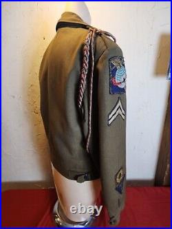 WWII US Army Airways Communication Systems/A. A. C. S Full Bullion Uniform