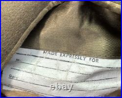 WWII US Army Brooks Mackinaw Coat 24th Infantry Division Patch Wool Jacket