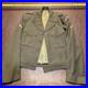 WWII US Army Forces Cut Down Ike Jacket 7th Army Enlisted Class A Patch True Vtg
