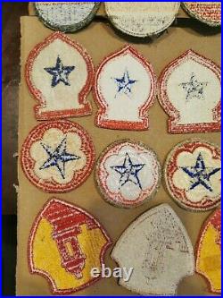 WWII US Army Ground Forces Pacific Atlantic Hawaiian N. African Canada -25 patch