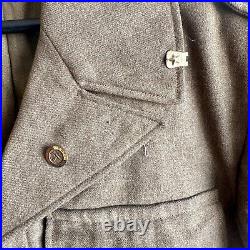 WWII US Army Ike Jacket English Made 2nd Infantry Division Patch