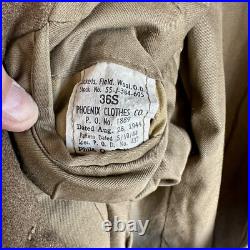 WWII US Army Ike Jacket English Made 2nd Infantry Division Patch