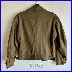 WWII US Army Ike Jacket English Made 2nd Infantry Division Patch