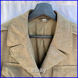 WWII US Army Ike Uniform Patched 12th Div Army Air Corps