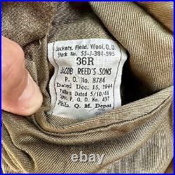 WWII US Army Ike Uniform Patched 12th Div Army Air Corps