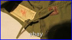 WWII US Army M-1943 Field Jacket (1945 Dated) 9th Infantry Division Patch Hood