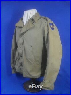 WWII US Army M-41 Field Jacket with 100th Division Patch